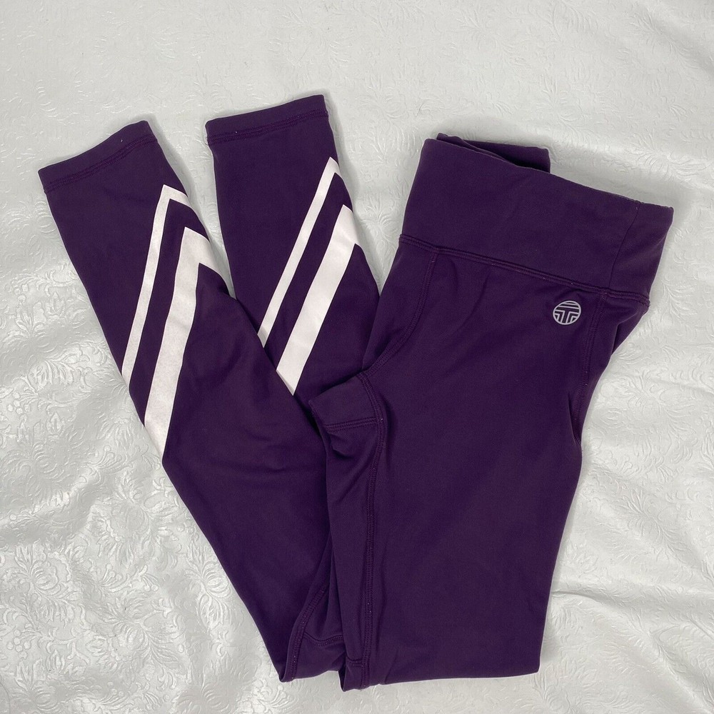 Tory Sport Womens Sz XS Purple Leggings